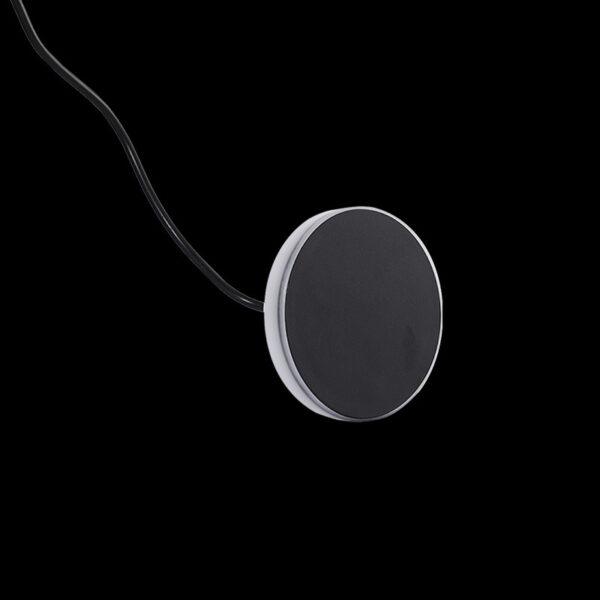 BOLD Silo Backlit 4 Low Voltage LED Wall Light – 100mm (4-Inch) Round, Black Polycarbonate with 360° Glow - Image 8