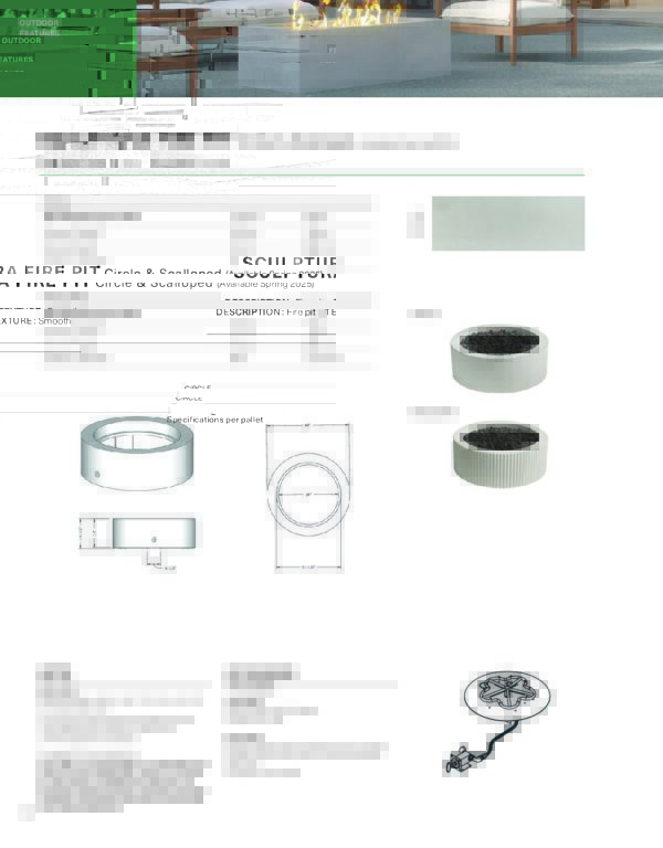 Sculptura Firepit Circle | Techo-Bloc - Image 4