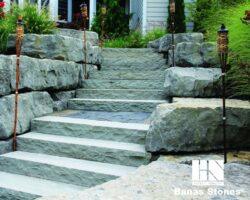 Banas Stones Step 6 in x 16 in x 48 in - SLATE GREY - Image 2
