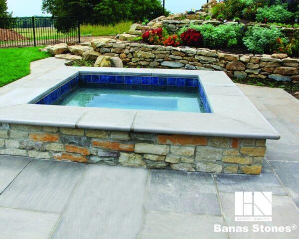 BANAS 2'' x 12'' x 48'' Natural Stone Coping - ROCKFACE - Image 10
